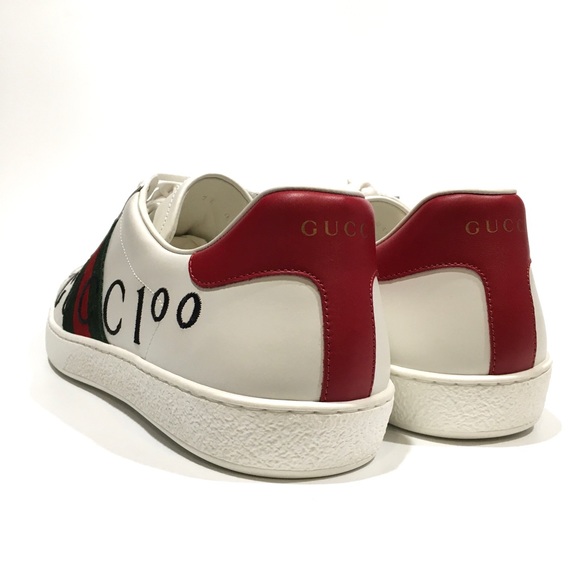 Gucci 100 Web Ace Leather Sneakers -Centennial Edition -Men’s US 11.5 -NIB - Picture 5 of 9